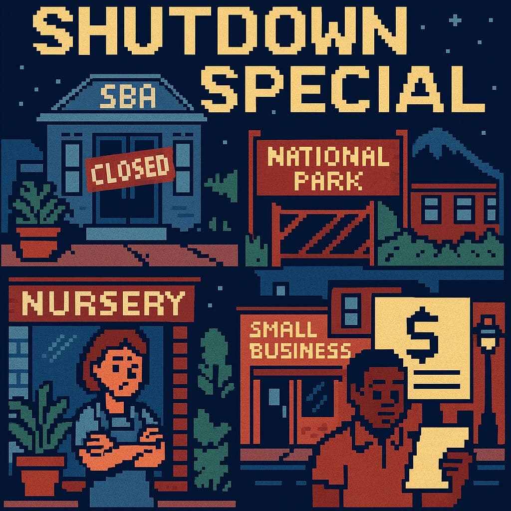 šļø Shutdown Watch: How Federal Paralysis Is Freezing Small Business Growth